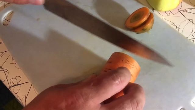 Шеф 200мм M390, обух 1,1мм вес 111гр. Переменная геометрия.