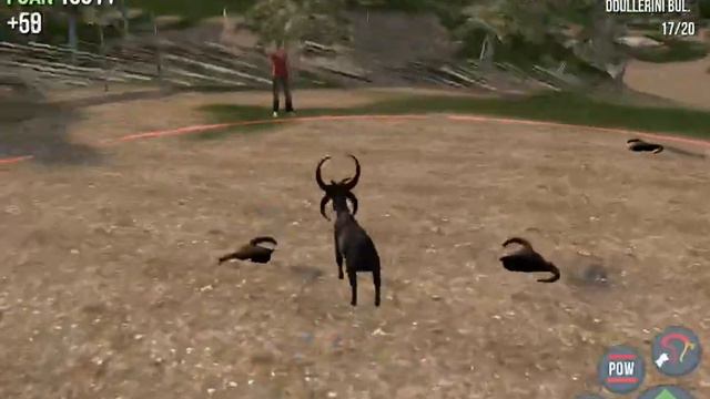 Goat Simulator - Kafa atan keçi смотреть онлайн