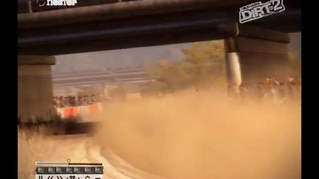 dirt2_gameplay-гонка с рулем смотреть онлайн