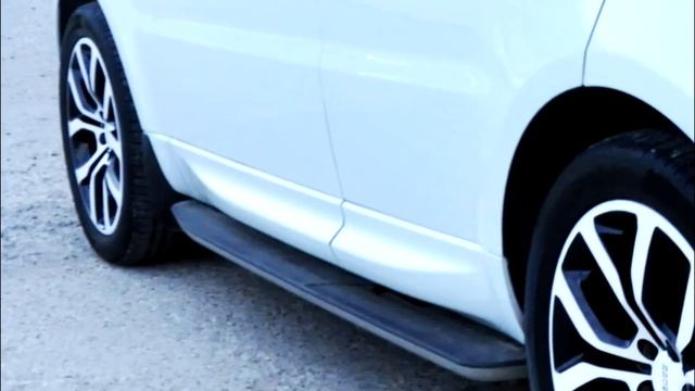 Покраска дисков Land Rover R21 от Range Rover в чёрный и белый смотреть онлайн