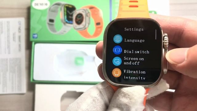 DEMOR DT8 Ultra Smart Watch Series 8 49mm IWO DT7 PRO MAX Upgraded 2022 Smartwatch Full Unbox Revie смотреть онлайн