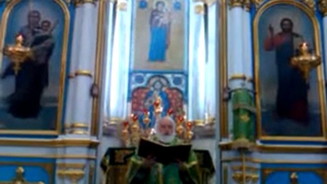 31 05 2015 В праздник Святой Троицы Чтение Коленопреклонных Молитв митрополитом Павлом . смотреть онлайн