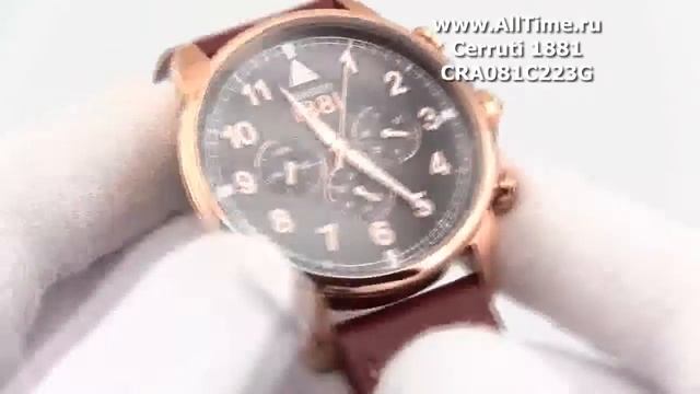 Обзор. Мужские наручные часы Cerruti 1881 CRA081C223G смотреть онлайн