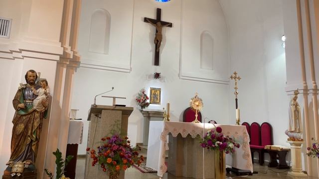 Св. Месса - четверг 14.09.2023 в 18.00, Воздвижение Св. Креста, розарий и адорация до 20.00 смотреть онлайн