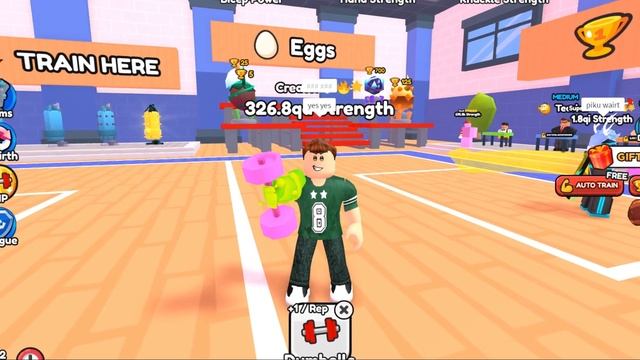 I GOT FREE *VIP* PASS! ARM WRESTLE SIMULATOR ROBLOX смотреть онлайн