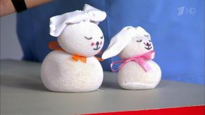 Заяц из носка. Жить здорово! Фрагмент выпуска от 31.10.2016