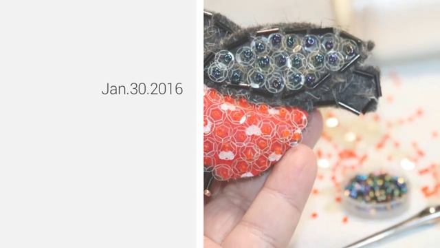 Брошь ?снегирь? своими руками С ЛЮБОВЬЮ??? смотреть онлайн