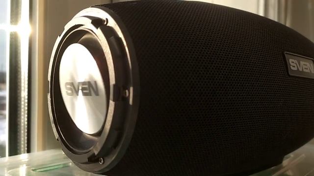 SVEN PS-330 bass test. смотреть онлайн