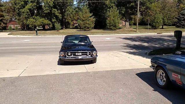 1967 GT 390 Mustang Fastback смотреть онлайн