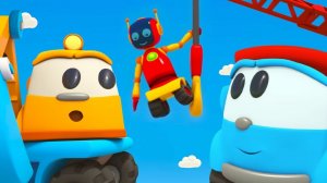 Развивающие мультики для детей Грузовичок Лева - Большой подъемный кран. Сборник мультфильмов