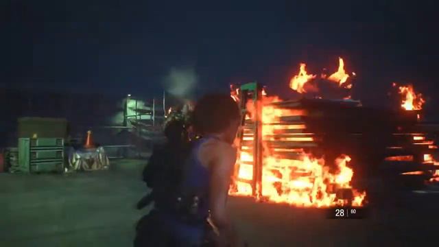 Resident Evil 3 Remake Walkthrough Gameplay Part 6 Fire Demon 🔥1080p 4K смотреть онлайн