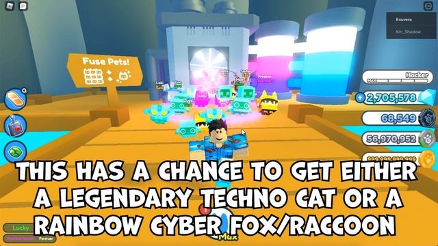 *BEST* FUSING METHOD GUIDE FOR TECHWORLD PETS! | Pet Simulator X смотреть онлайн