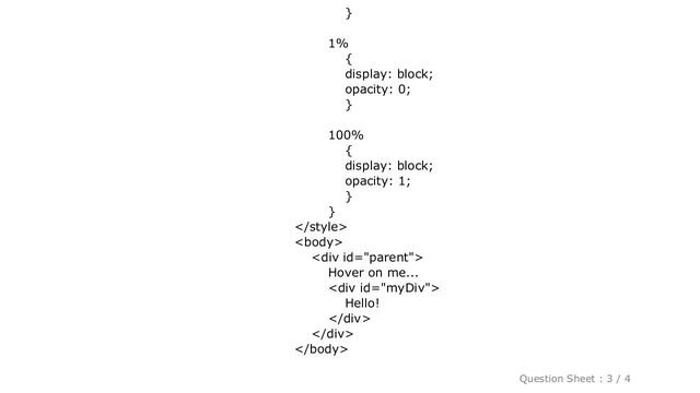 CSS : CSS display none and opacity animation with keyframes not working смотреть онлайн