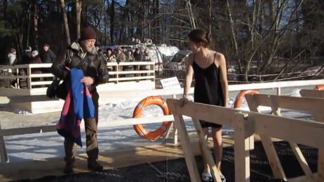 19.01.2015. Крещение Господне в Серебряном бору - Ролик №45 смотреть онлайн