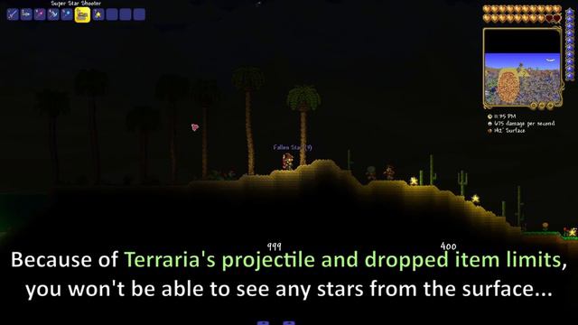 Turning Terraria into Starfield ─ Terraria + ∞ Falling stars = ??? смотреть онлайн