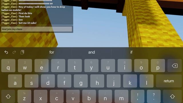 How to drop balloons on mobile Roblox bed wars смотреть онлайн