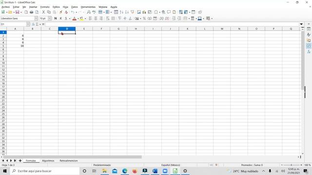 Formulas Excel Libreoffice Calc смотреть онлайн