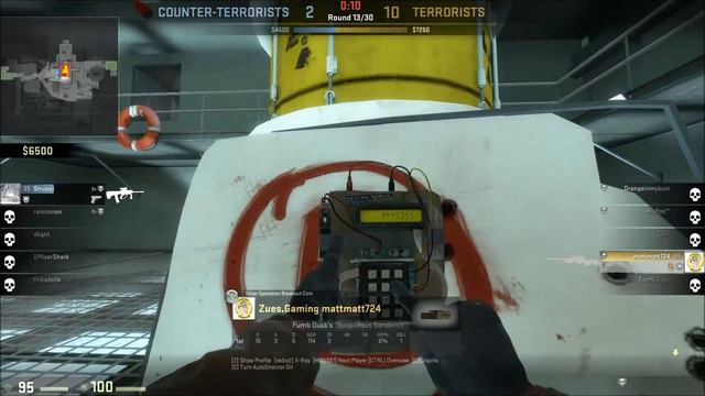 CS:GO Bomb Called Suspicious Sandwich смотреть онлайн