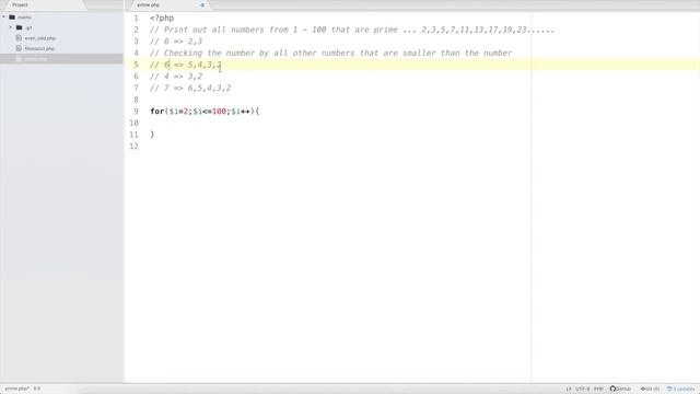 Maths Logic Building with PHP - Day3 - Printing prime numbers Part - I смотреть онлайн