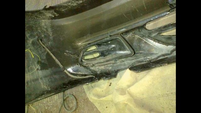 Кузовной ремонт. ремонт пластиковых бамперов смотреть онлайн