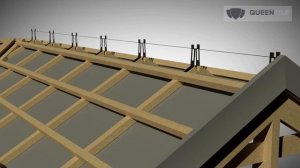 Монтаж композитной черепицы QUEENTILE. Видеоинструкция