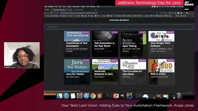 Your Tests Lack Vision: Adding Eyes to Your Automation Framework, by Angie Jones смотреть онлайн