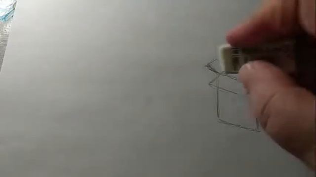 How to draw a box - a simple drawing, an easy pencil drawing and a box drawing in stages смотреть онлайн