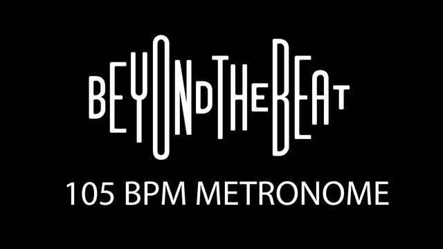 Metronome 105 BPM, 105 tempo, click track 105, 3/4 105 bpm, смотреть онлайн