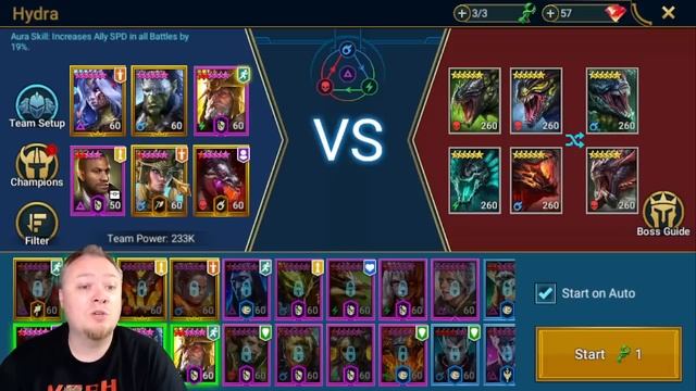 Easy Free to Play Hydra Team! Raid: Shadow Legends смотреть онлайн
