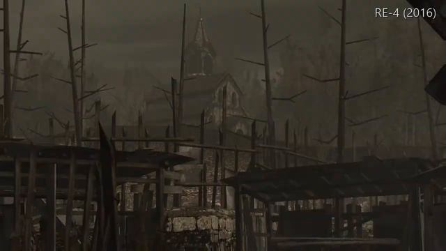 Resident Evil 4 - HD VS SD (2005 -2016) Graphics Comparison смотреть онлайн