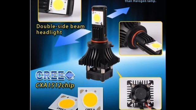 New Brights LED Headlight Conversion Kit All Bulb Sizes 50W смотреть онлайн
