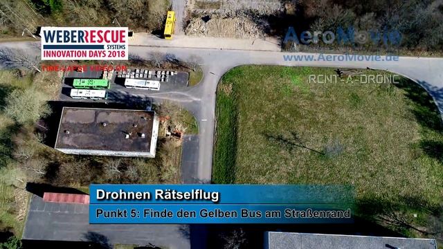 WEBER RESCUE Systems Innovation Day "Drohnen Rätselflug" смотреть онлайн