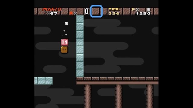 Banzai Mario World - 2 - ON/OFF block, use SP4=3 or 5. смотреть онлайн
