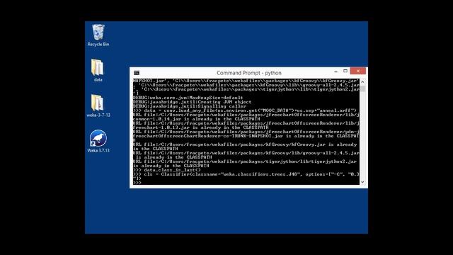 Advanced Data Mining with Weka | 29 | Invoking Weka from Python смотреть онлайн