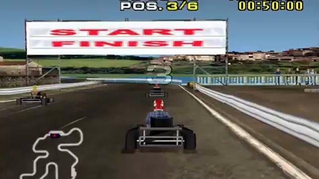 Michael Schumacher Racing World Kart 2002 (PS1) - Championship Longplay Playthrough Gameplay смотреть онлайн
