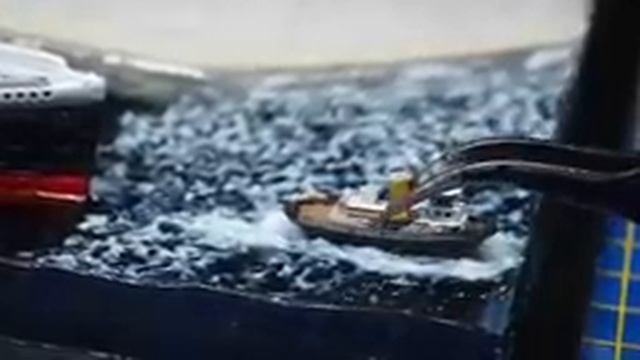 "WHAT IF TITANIC DID NOT SINK" DIORAMA/ How to make/ DIY смотреть онлайн