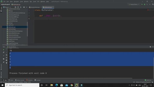 Understand Python’s Iterators and Iterables and Create Custom Iterator | Iterators and Iterables смотреть онлайн