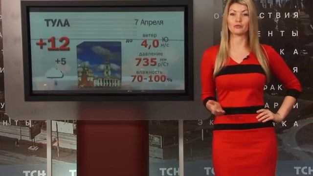 Погода от ТСН24 на 7 апреля 2017 года смотреть онлайн