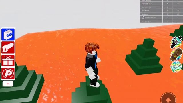 Пол это ЛАВА Roblox - Моя Первая Игра в Роблокс смотреть онлайн
