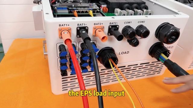 Deye 50KW Hybrid Inverter Equipped With Greensun High Voltage Lithium Battery System