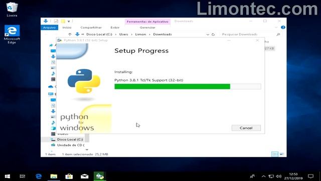 How to install python 3 on Windows 10 смотреть онлайн