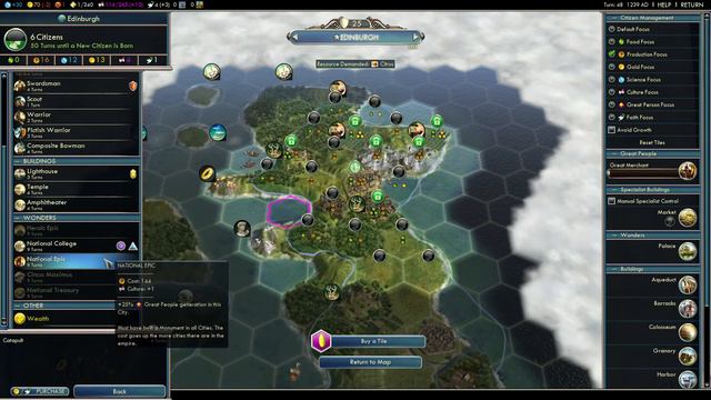 Civilization V: The Celts - Ep3: Nottingham Siege смотреть онлайн