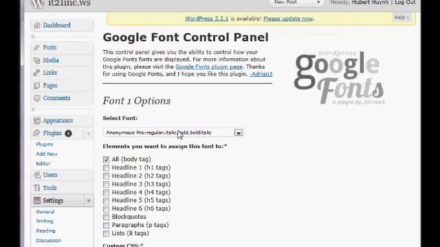 Google web fonts on wordpress site смотреть онлайн