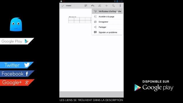 QuickOffice (Word/Excel/Point): Test application Android n°39 смотреть онлайн