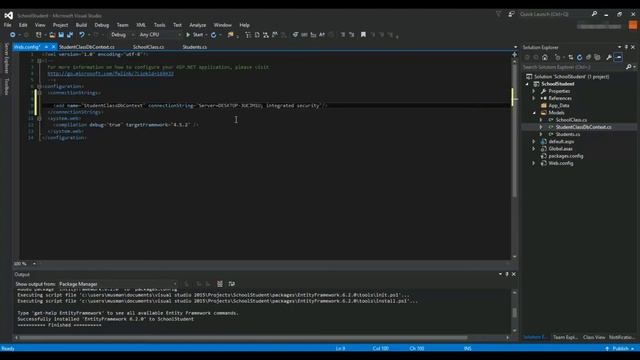 Entity Framework C# - Chapter Three (ASP.NET Project) смотреть онлайн