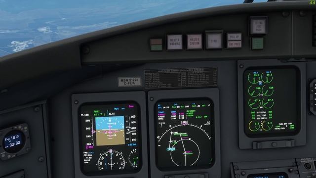 MSFS2020 - Aerosoft CRJ СНИЖЕНИЕ И ПОСАДКА смотреть онлайн