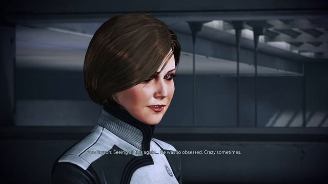 Leviathan DLC: Shepard's compassion towards Ann Bryson смотреть онлайн