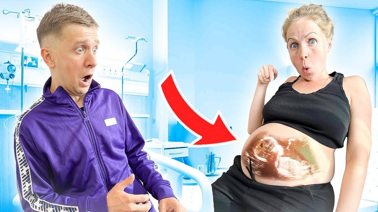 ВИДИШЬ ЛИЦО МАЛЫША НА УЗИ??!!! РАСПИСАН целый ДЕНЬ! наш обычный ВЛОГ... смотреть онлайн