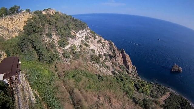 Георгиевский монастырь, скала Святого Явления, Яшмовый пляж. Севастополь. Крым. смотреть онлайн