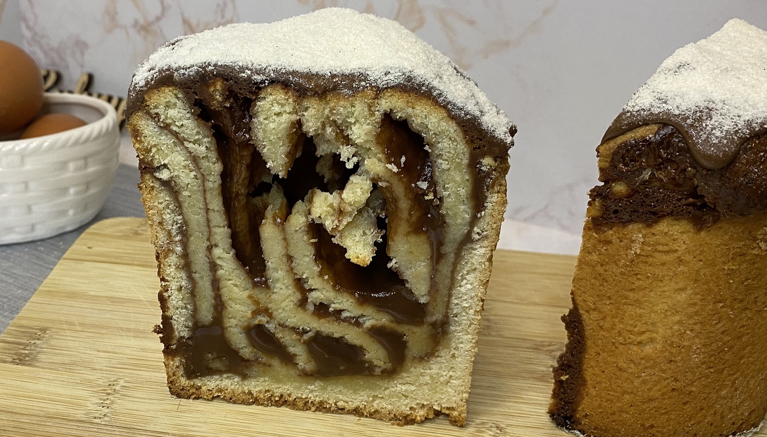 Йогуртовый кулич ЗА ЧАС, с шоколадом, БЕЗ ДРОЖЖЕЙ , БЕЗ ЯИЦ